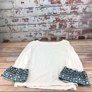 LOFT Bell Sleeve Top